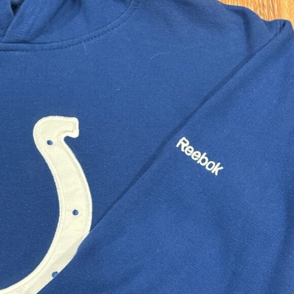 REEBOK NFL Youth Boys Indianapolis Colts Pullover Hoodie (Size: 14/16) - Picture 9 of 9